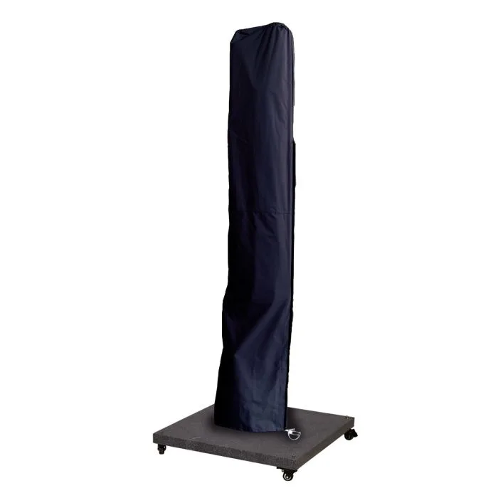Garden Impressions Hawaii King pole parasol 400x400 cm carbon black sand