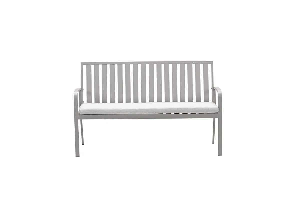 Garden Impressions Bruno parkbank aluminium taupe valley sand