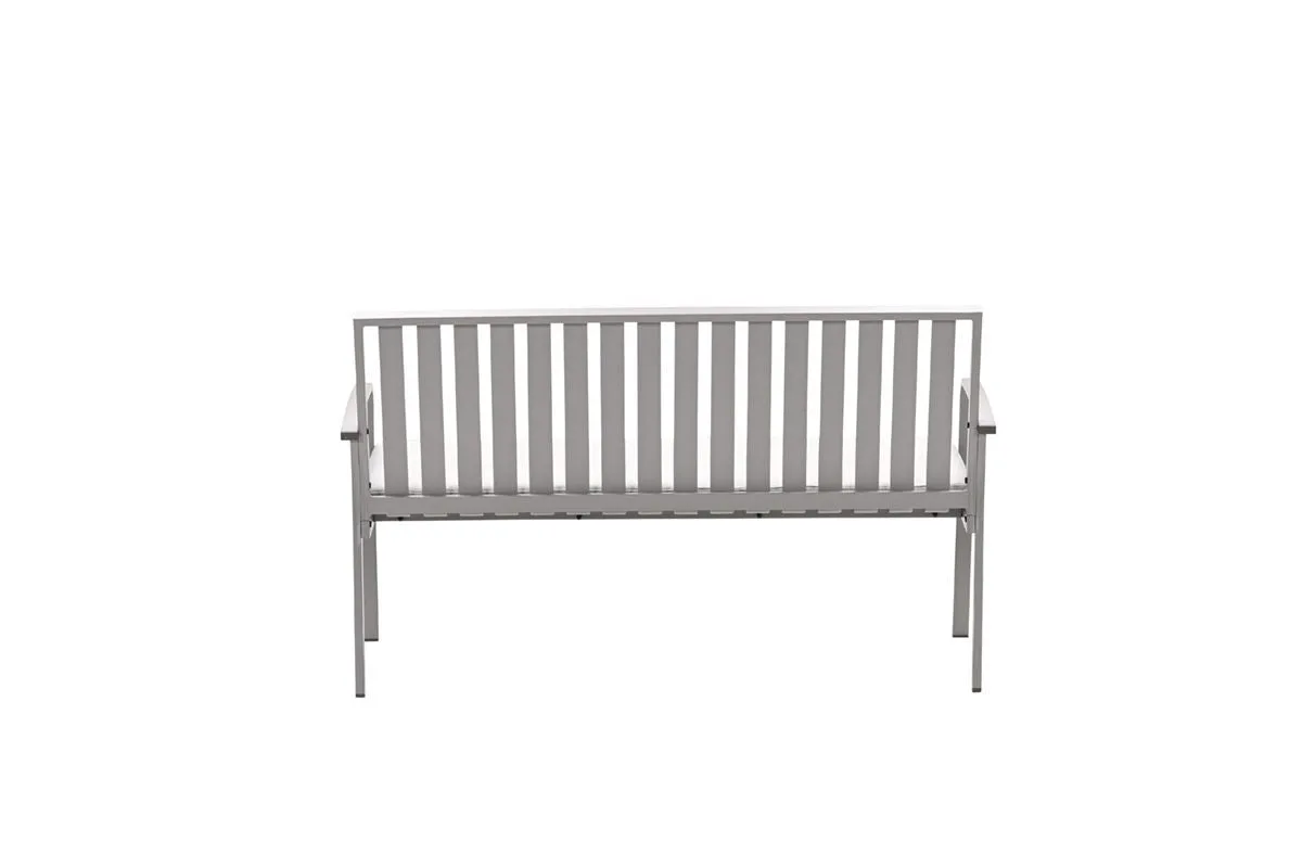 Garden Impressions Bruno parkbank aluminium taupe valley sand