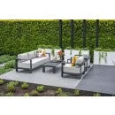 Garden Impressions Levanto loungetafel 140x68 cm carbon black