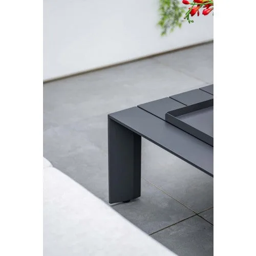Garden Impressions Levanto loungetafel 140x68 cm carbon black