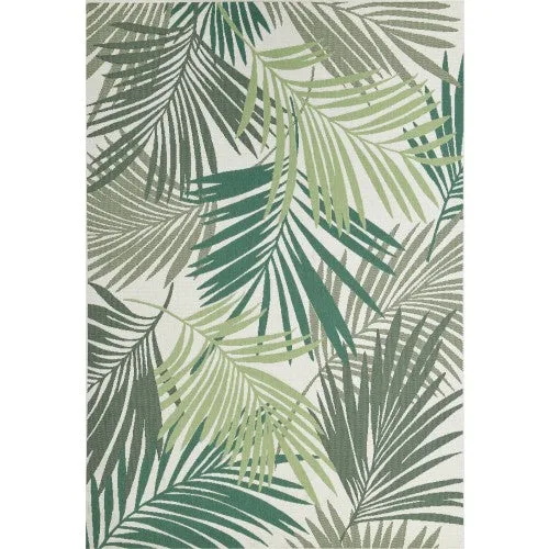 Garden Impressions Naturalis karpet 200x290 cm palm leaf green