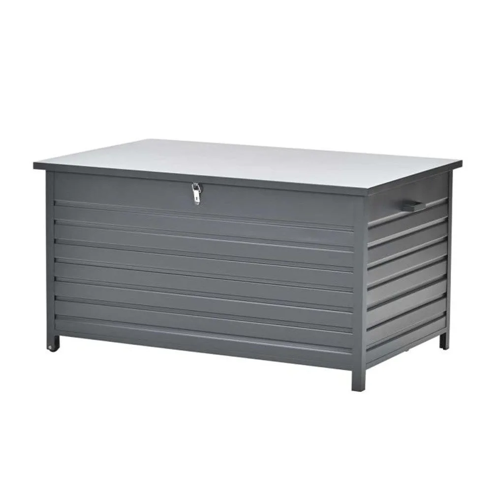 Garden Impressions Cambridge kussenbox aluminium 141x73 cm carbon black