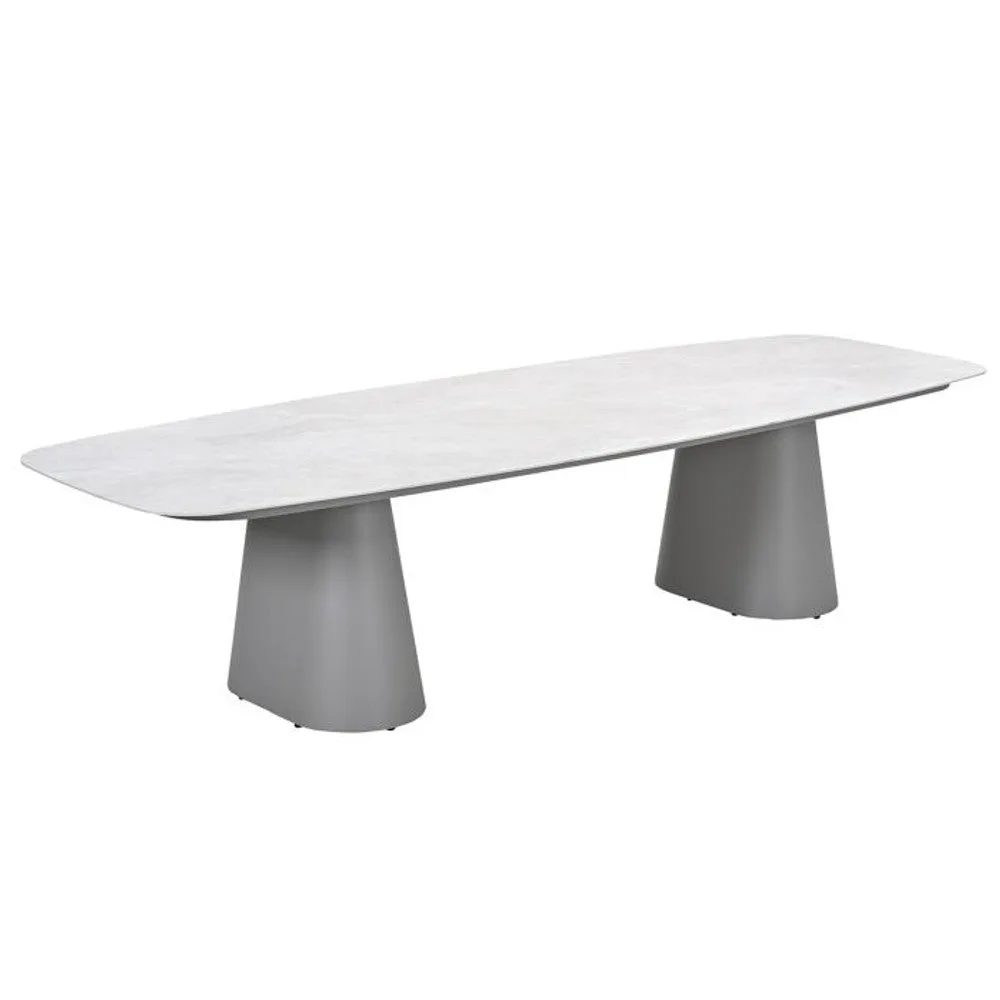 Garden Impressions Denver dining tafel 320x120 cm taupe Centostone Verona sand