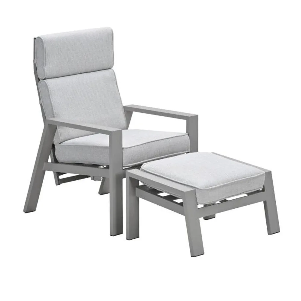 Garden Impressions Max verstelbare lounge stoel taupe valley sand