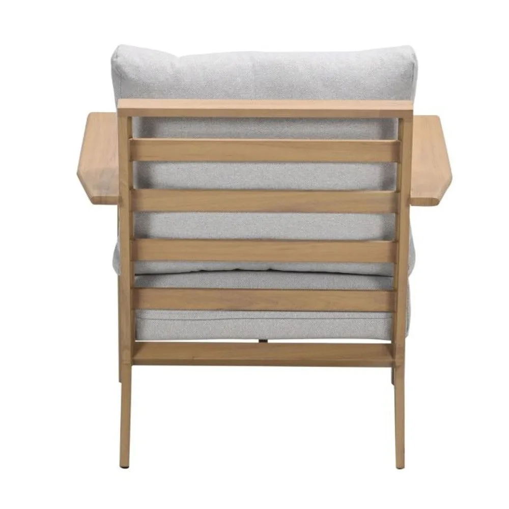 Garden Impressions Chicago lounge fauteuil natural teak look   desert sand