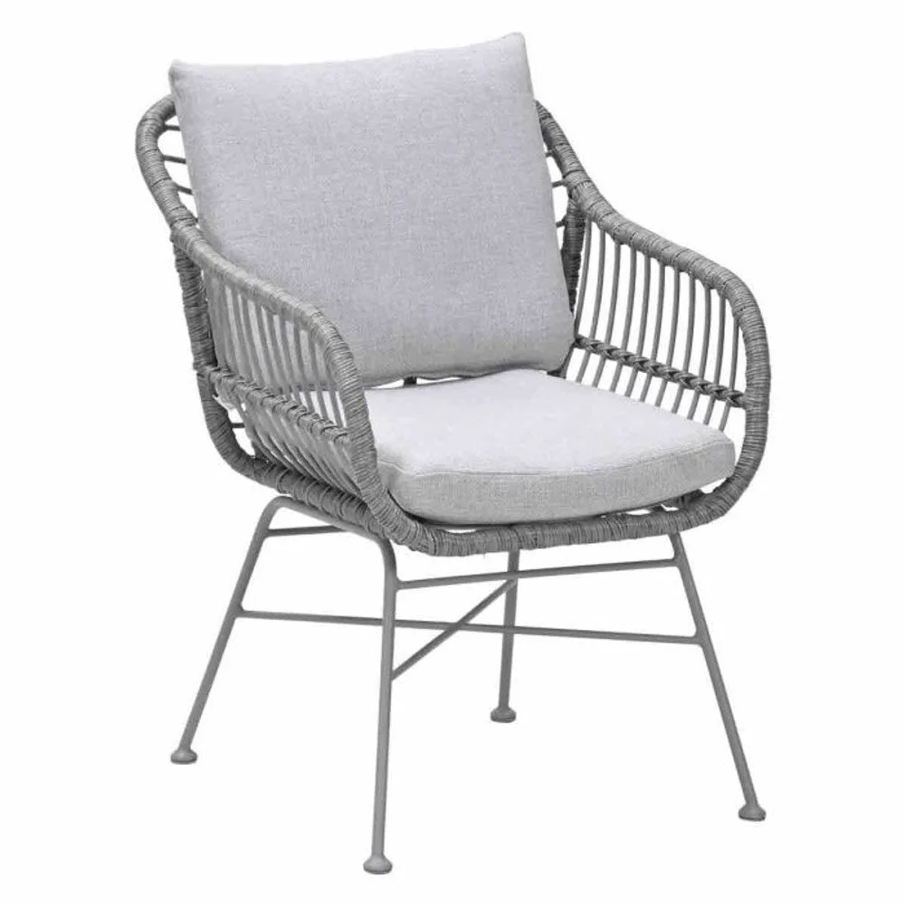 Margriet dining stoel grijs - Garden Impressions