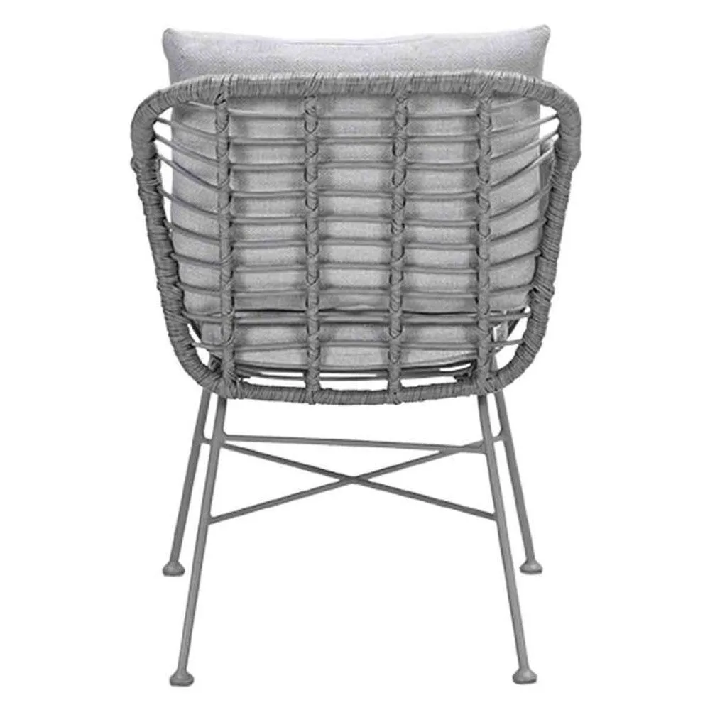 Margriet dining stoel grijs - Garden Impressions