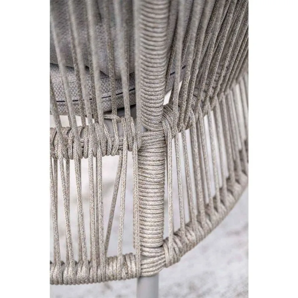 Prato dining stoel taupe - Garden Impressions