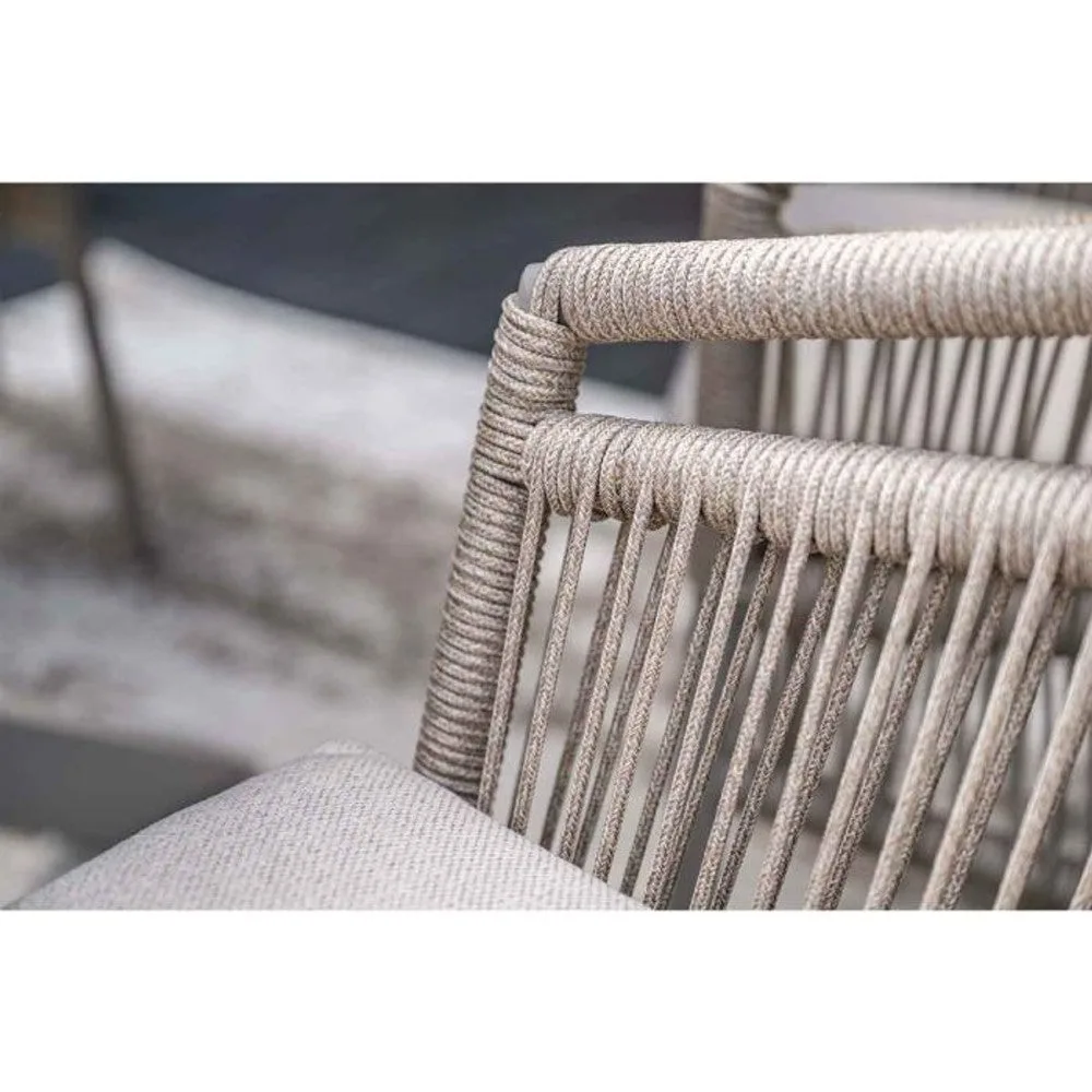 Prato dining stoel taupe - Garden Impressions
