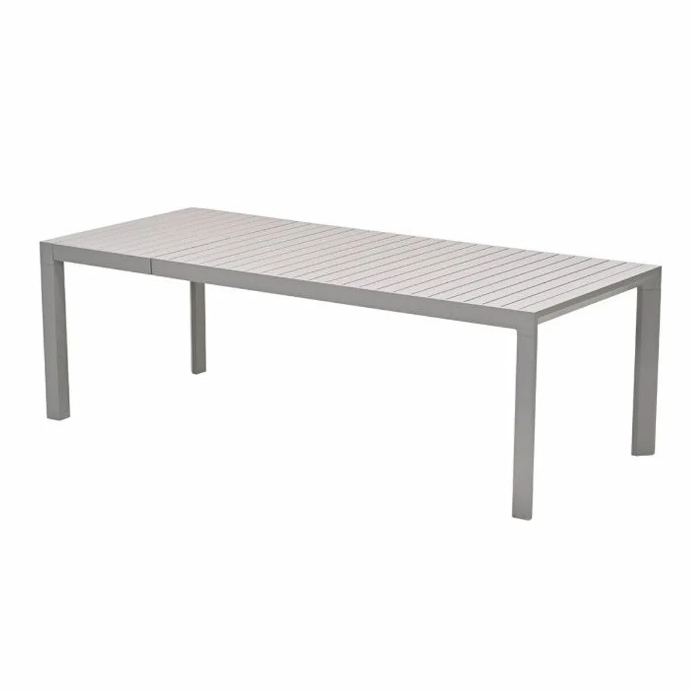 Osborne tuinset 7-delig vintage willow met Latina uitschuifbare tuintafel 180/230x100 cm taupe