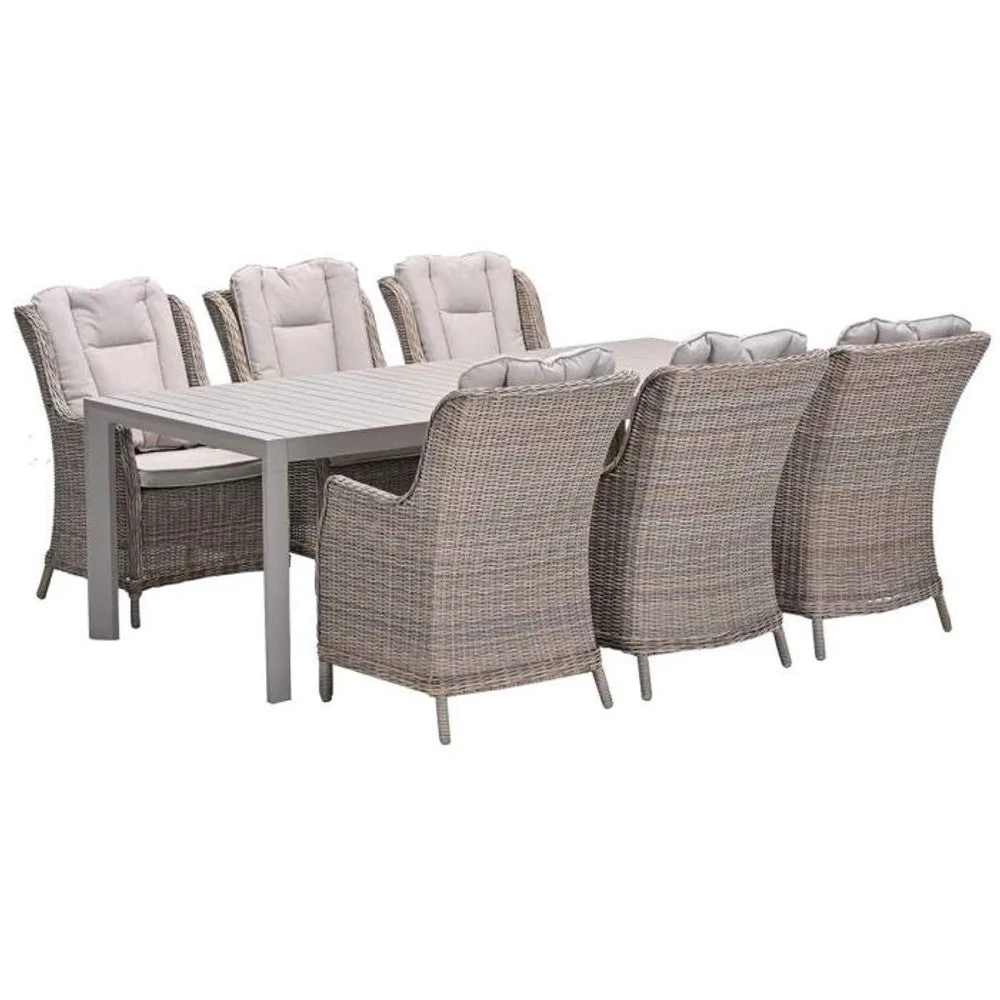 Garden Impressions Osborne tuinset met uitschuifbare Latina tafel