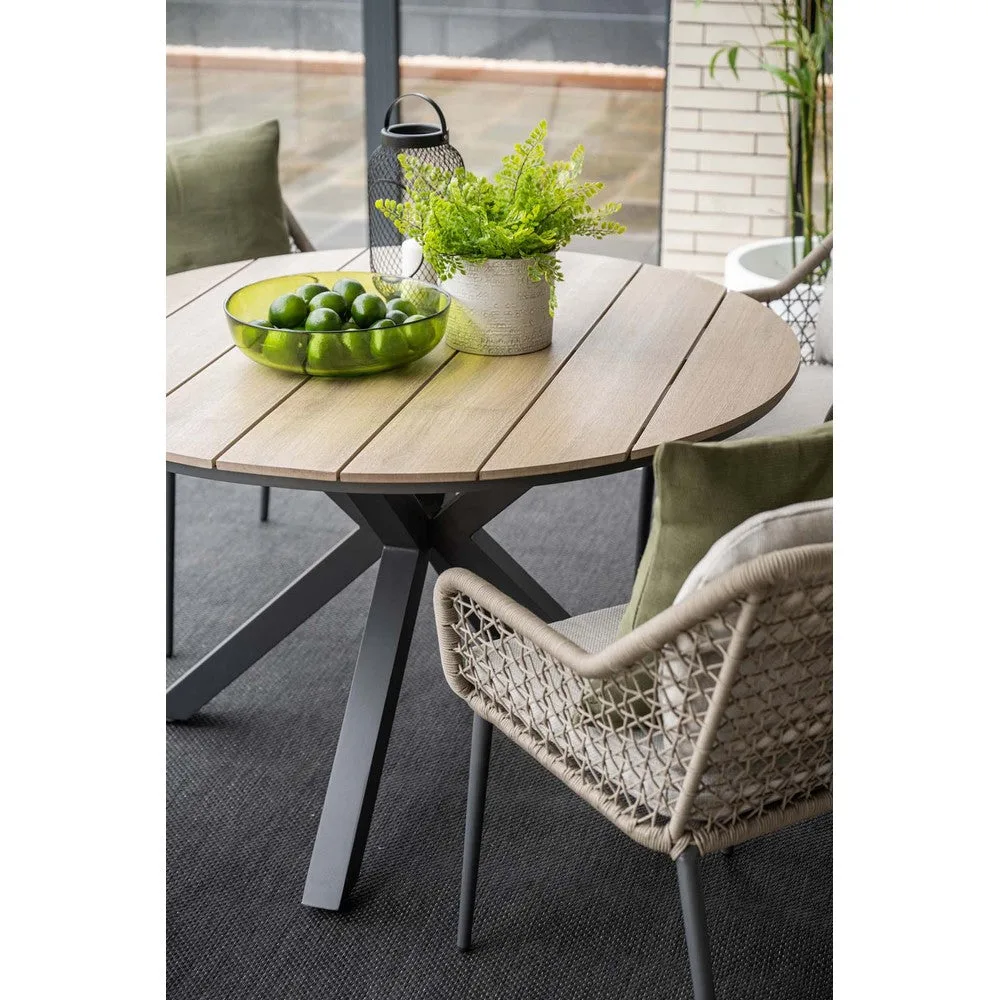 Toledo dining stoel grijs - Garden Impressions