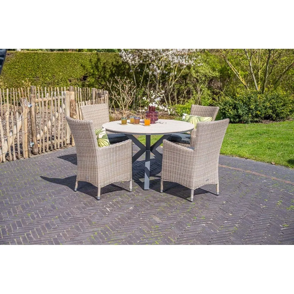 Edison tuinmeubel grijs - Garden Impressions