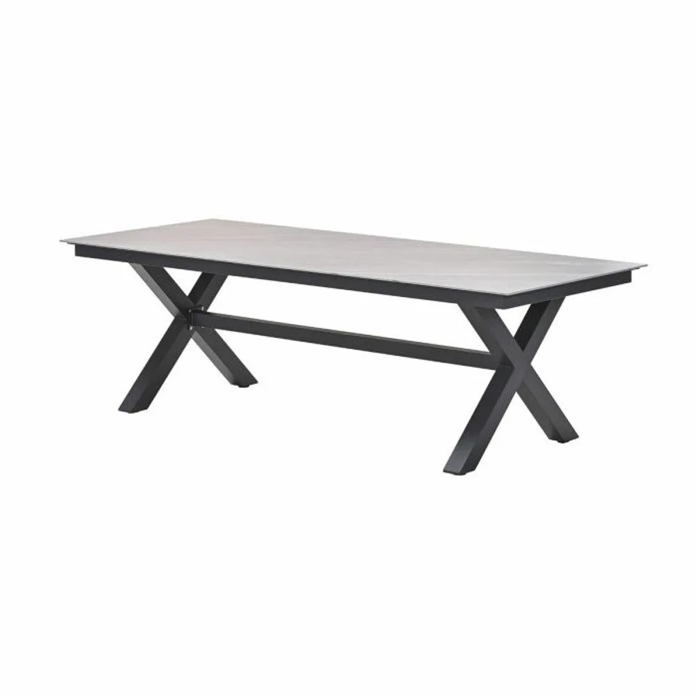Osborne tuinset 7-delig Havanna Sand - Sintra dining tafel 240x100 Napoli Sand