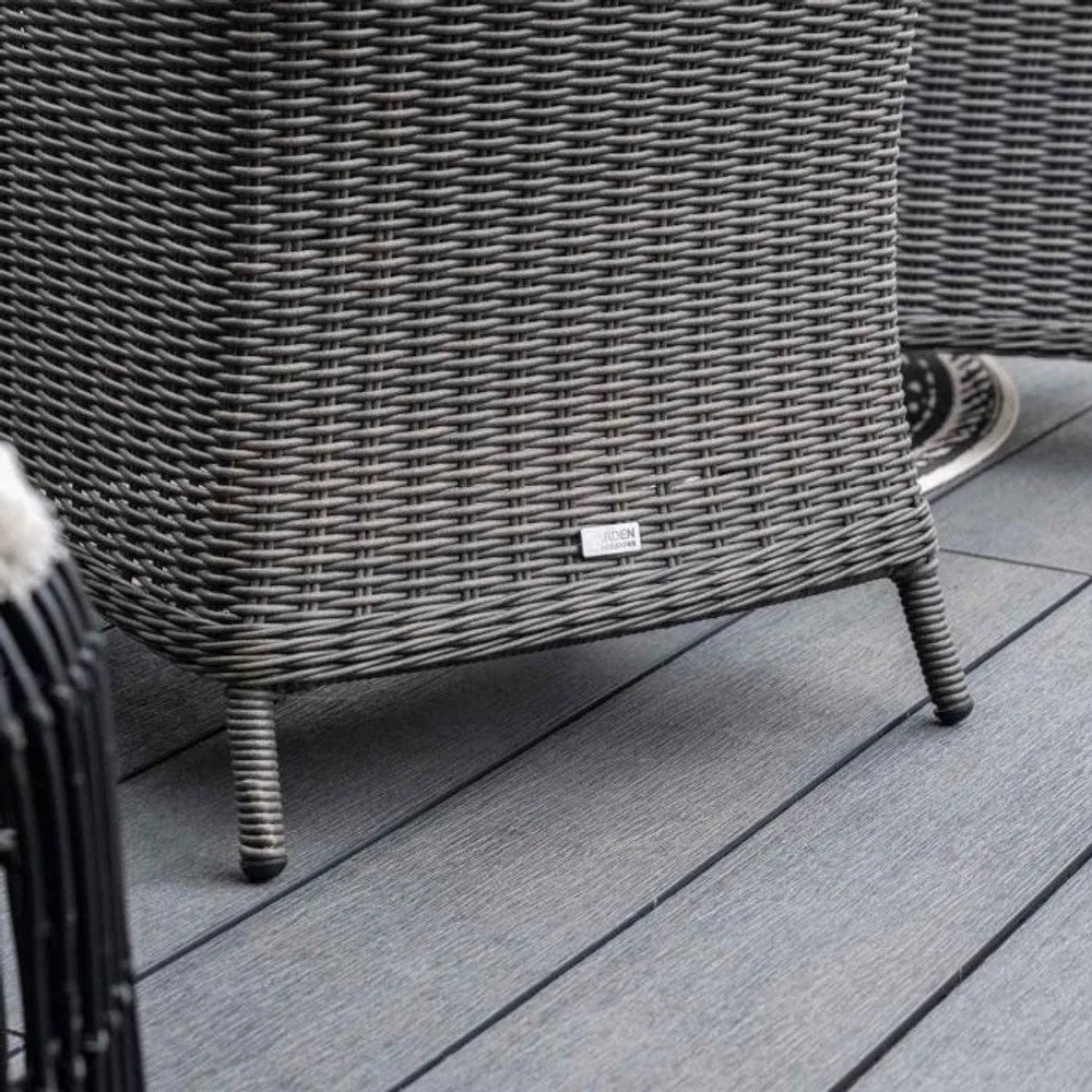 Osborne tuinset 7-delig Havanna Sand - Sintra dining tafel 240x100 Napoli Sand