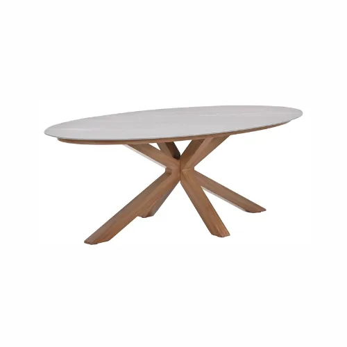 Garden Impressions Scotland Tuintafel Napoli Sand - 230x115 cm 6