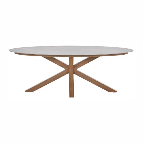 Garden Impressions Scotland Tuintafel Napoli Sand - 230x115 cm 5