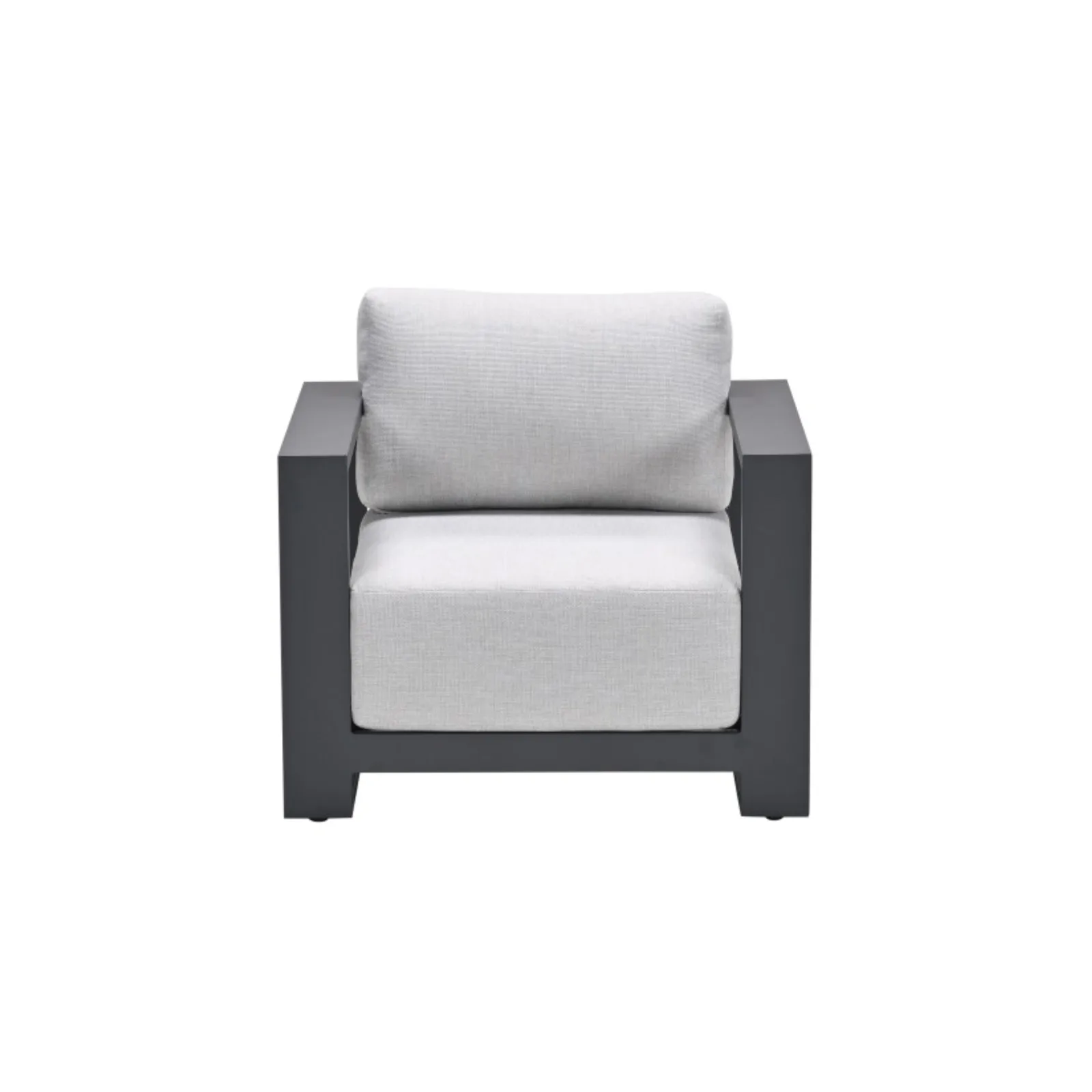 Garden impressions Levanto lounge stoel - Carbon black/valley sand 5