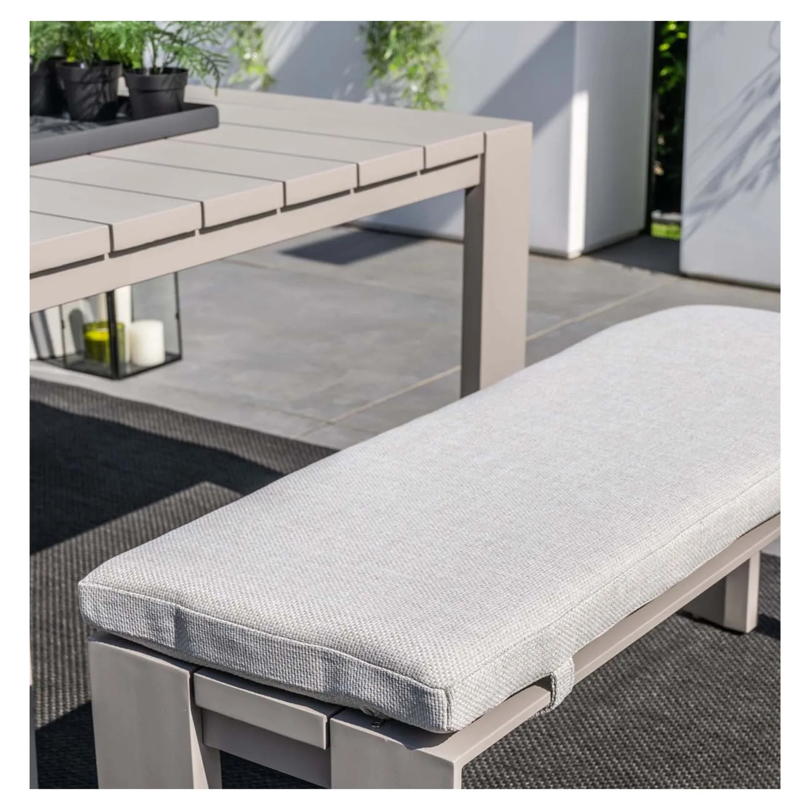 Levanto hoek loungeset - 3-delig - taupe - valley sand 3