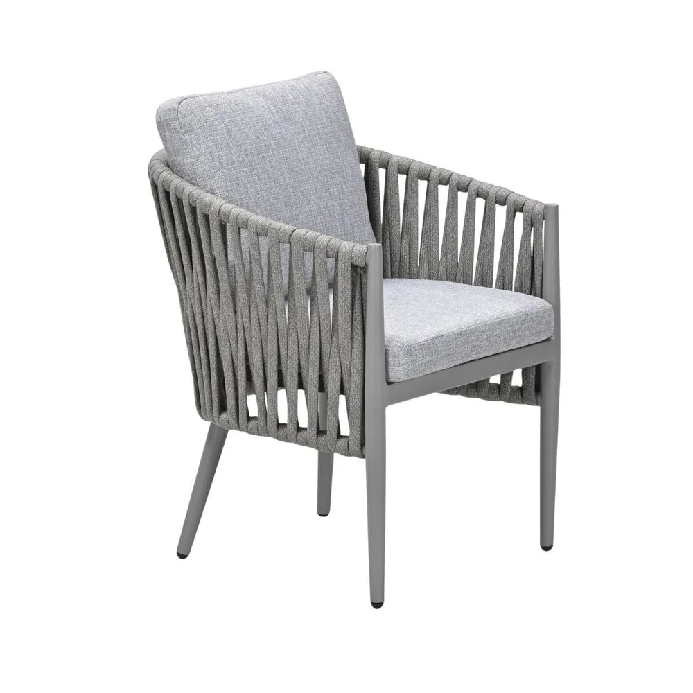 Teromos dining stoel - taupe - rope grijs zand - valley sand - hoofdafbeelding