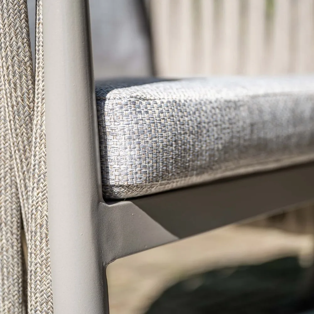 Teromos dining stoel - taupe - rope grijs zand - valley sand - afbeelding 6
