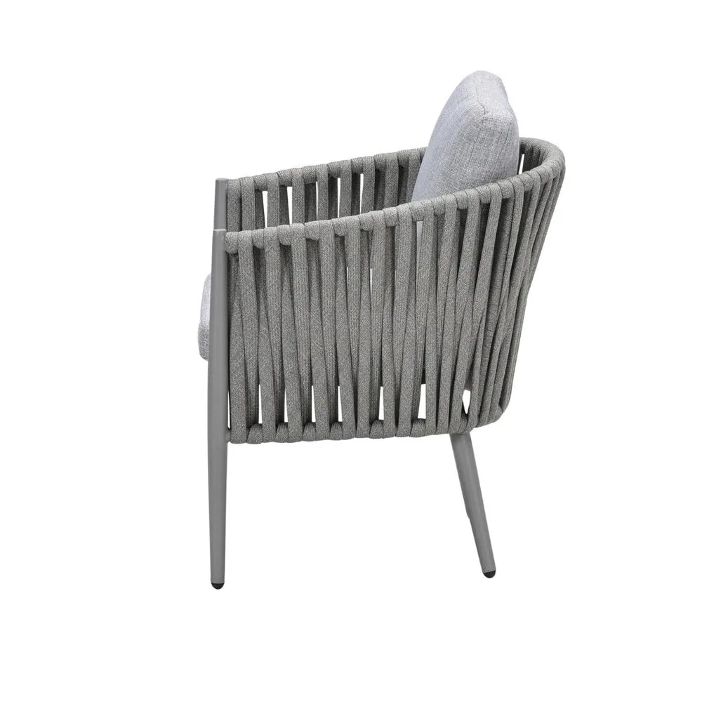 Teromos dining stoel - taupe - rope grijs zand - valley sand - afbeelding 9