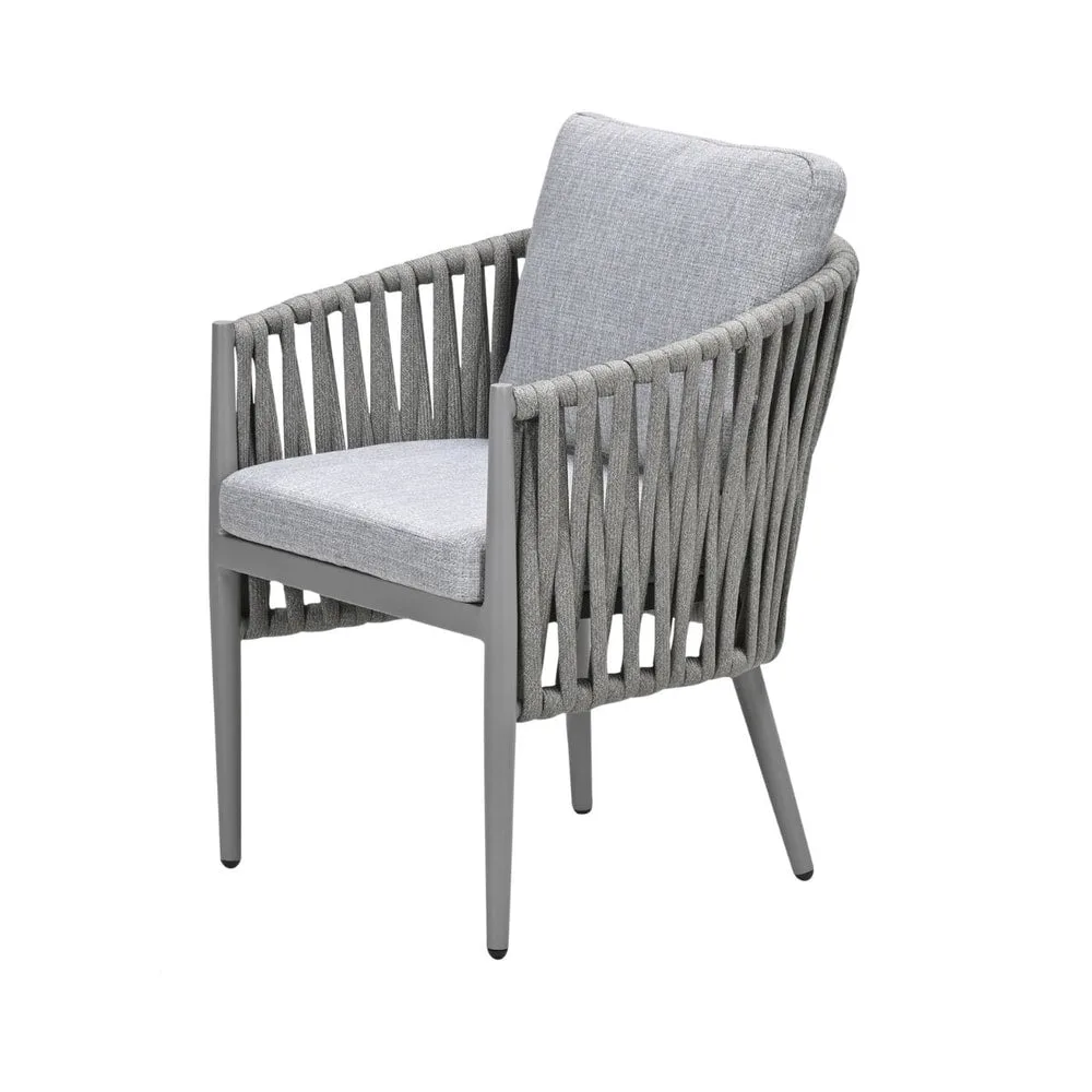 Teromos dining stoel - taupe - rope grijs zand - valley sand - afbeelding 10