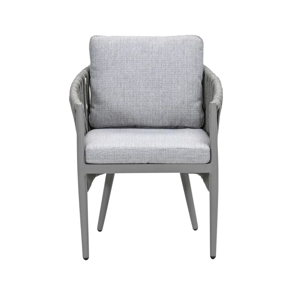 Teromos dining stoel - taupe - rope grijs zand - valley sand - afbeelding 11