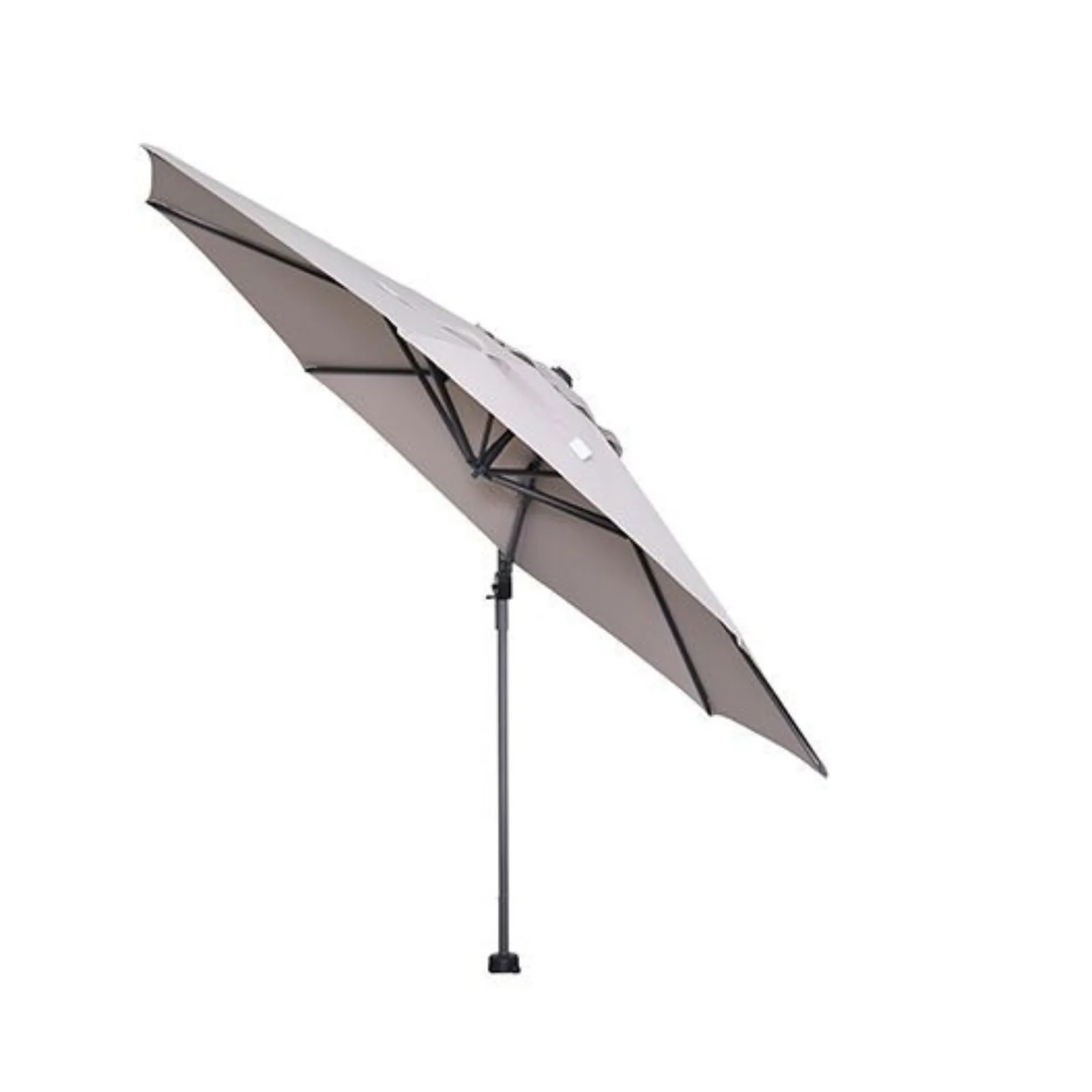 Hawaii zweefparasol - Ø350 cm - carbon black - zand 3