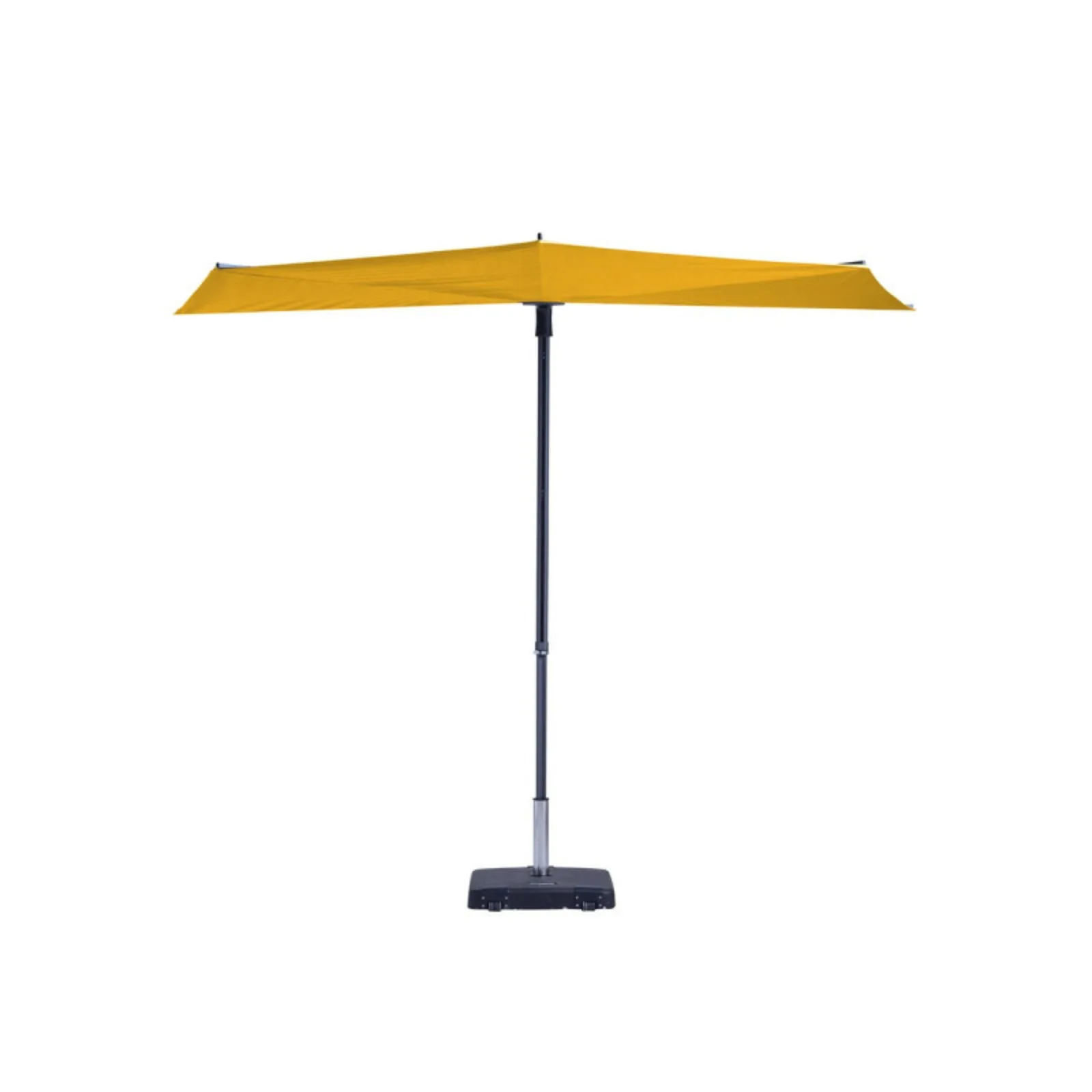 Madison Parasol sun wave 270x150cm geel