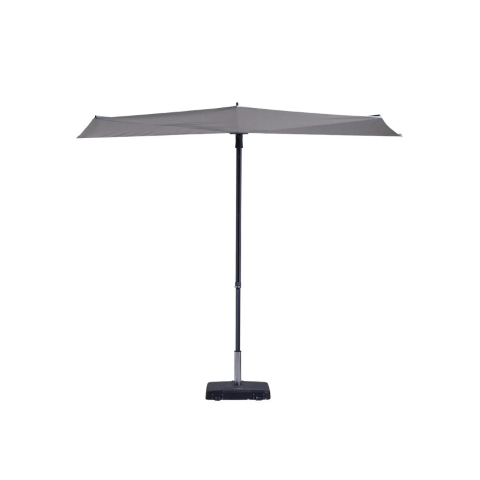 Madison Parasol sun wave 270x150cm lichtgrijs