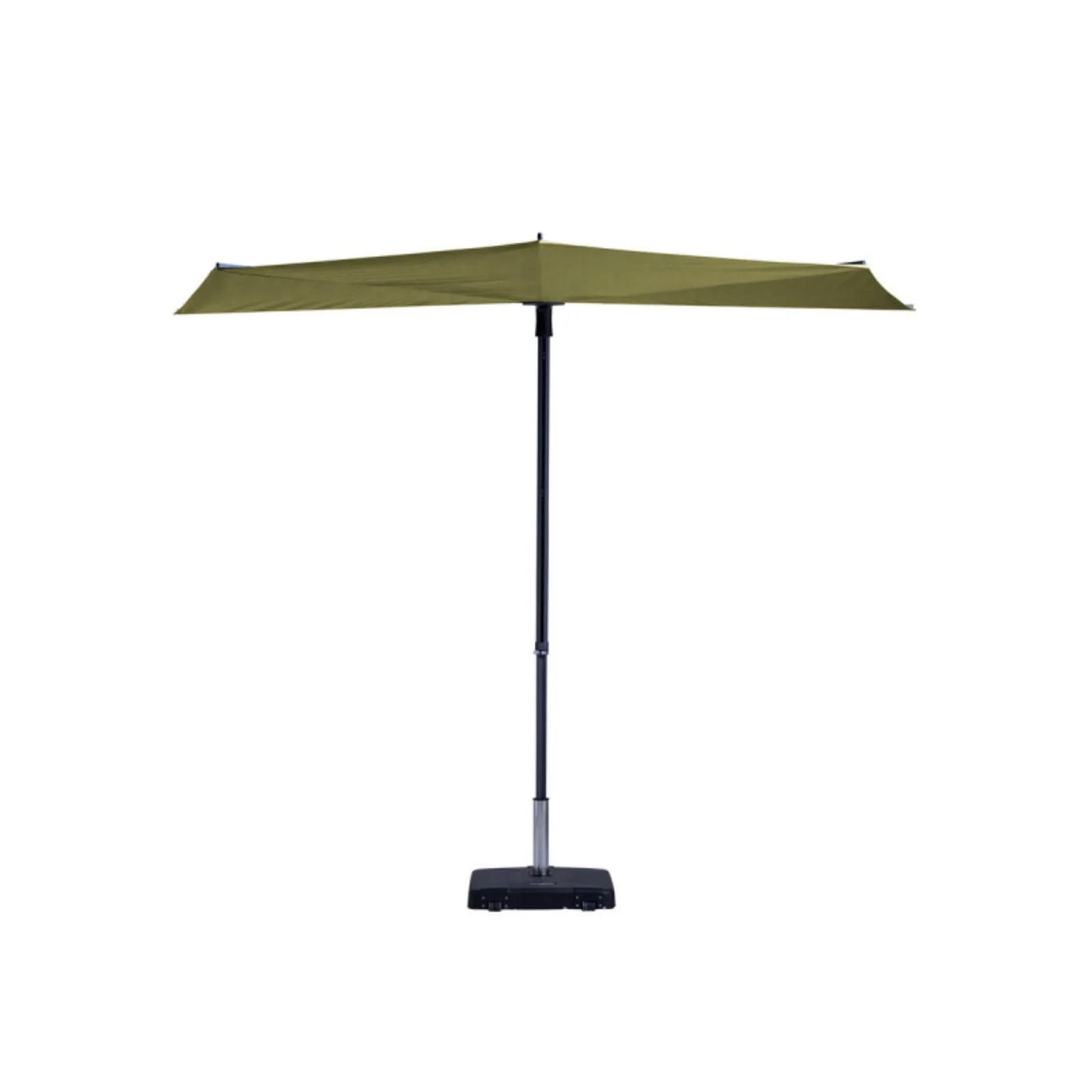 Madison Parasol sun wave 270x150cm sage green