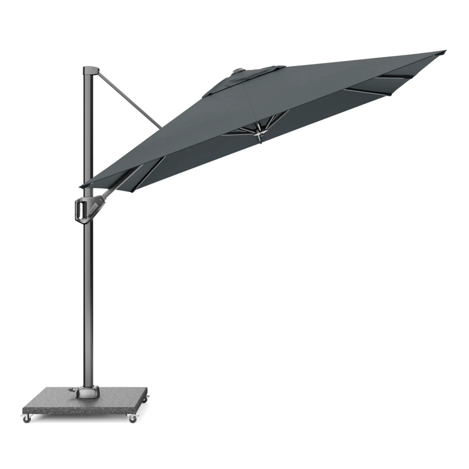 Platinum Sun & Shade zweefparasol Voyager T¹ 250x250 antraciet. 9