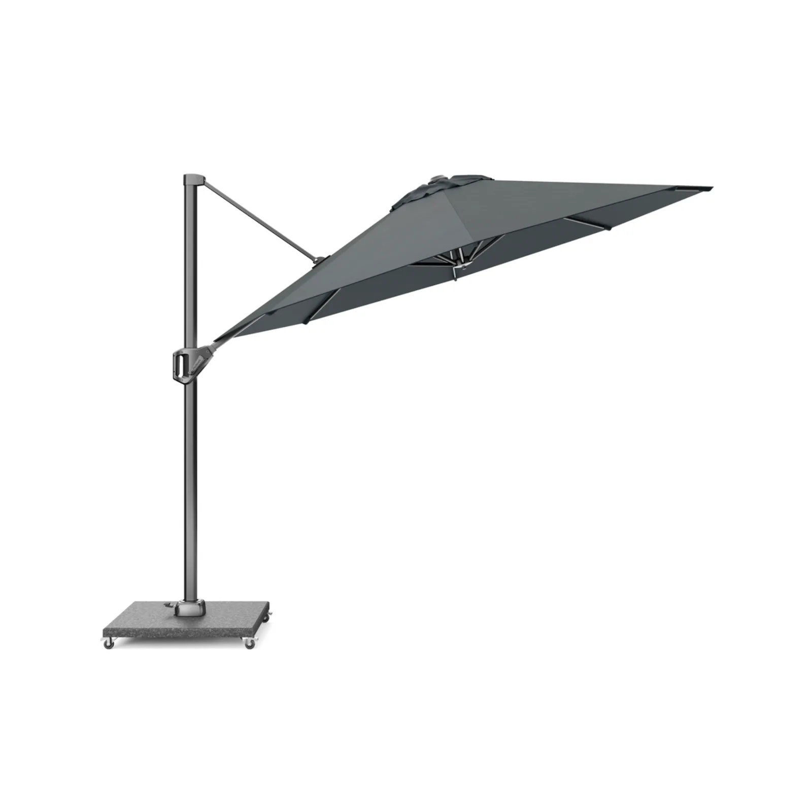 Platinum Sun &amp; Shade zweefparasol Voyager T¹ 300x200 antraciet. 9