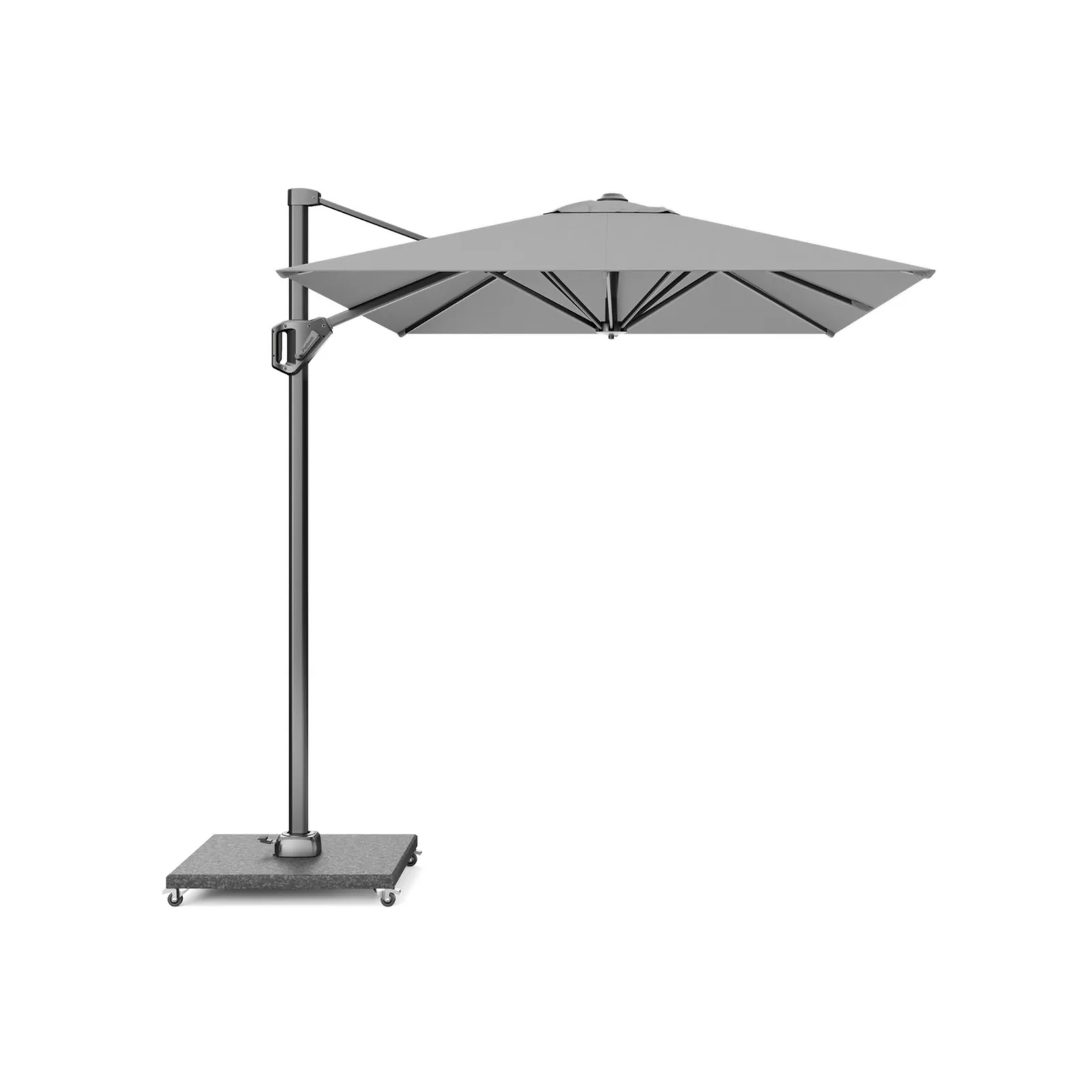 Platinum Voyager T1 Ampelschirm 300x200 cm hellgrau