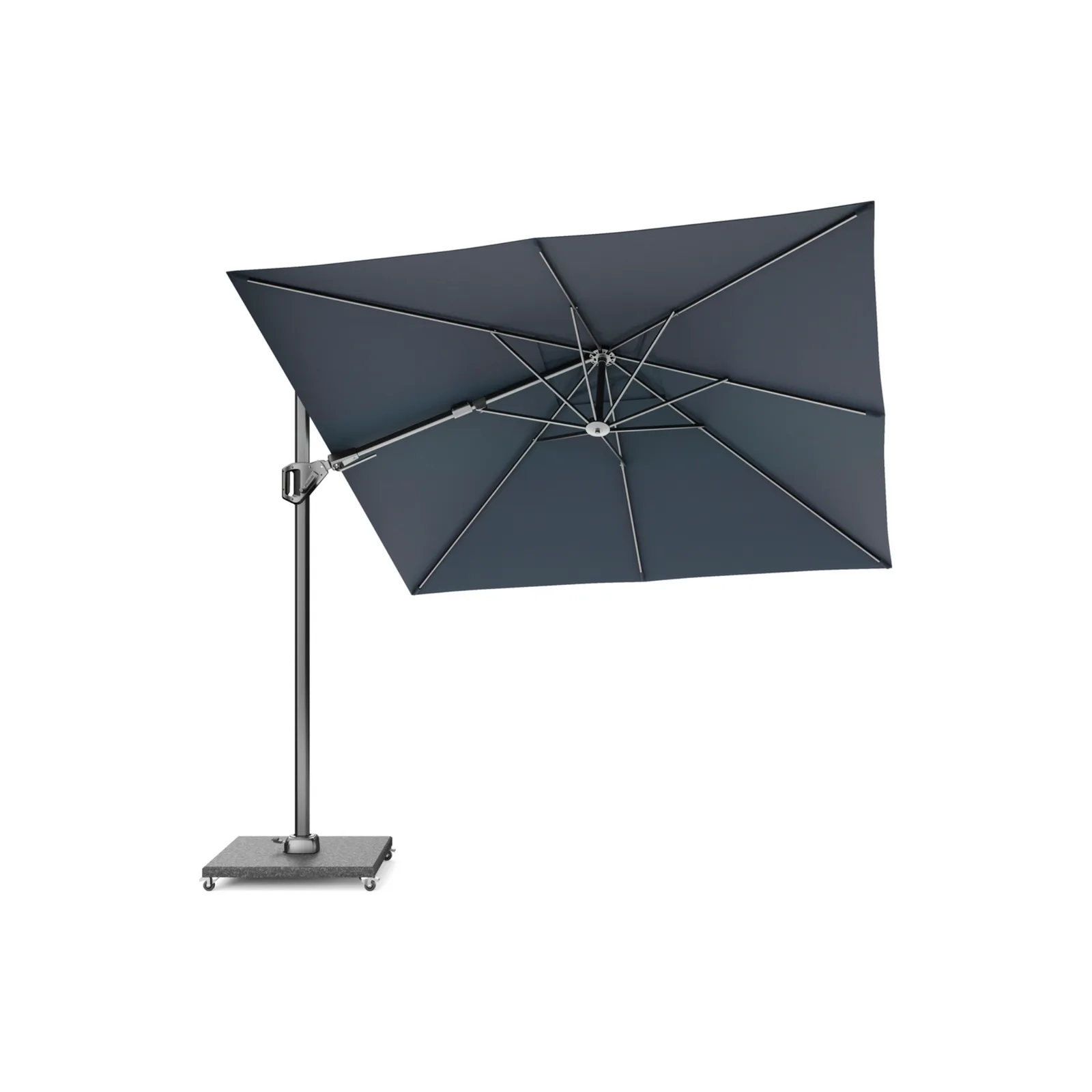 Platinum Sun & Shade zweefparasol Voyager T² 270x270 antraciet. 10